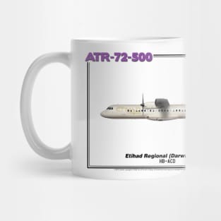 Avions de Transport Régional 72-500 - Etihad Regional (Darwin Airline) (Art Print) Mug